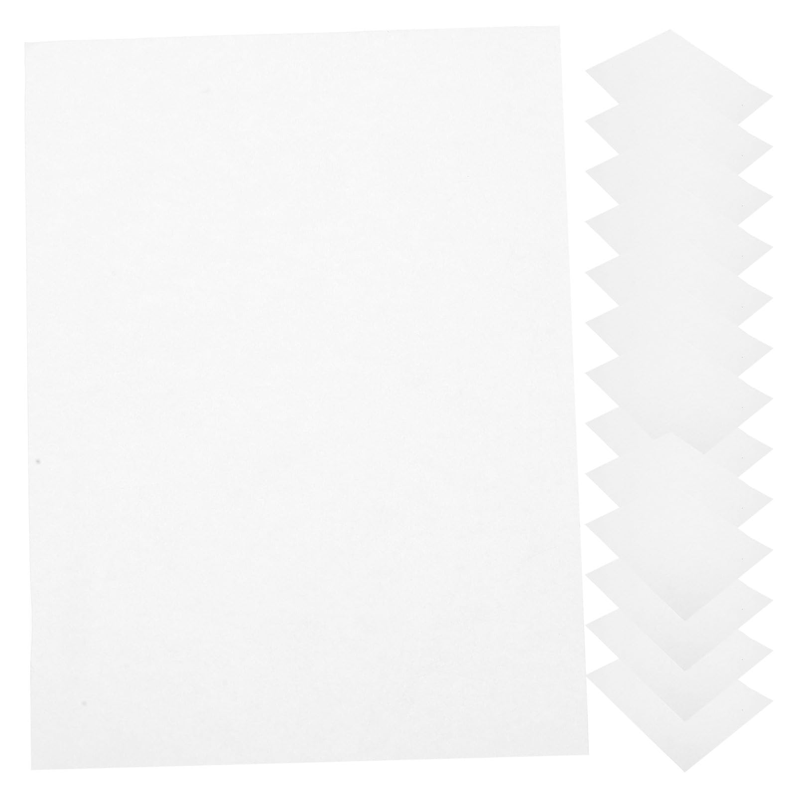 Générique Papier Buvard Blanc pour Presse à Fleurs 30pcs, Facile à Découper et Très Absorbant, Pressage de Fleurs Création DIY
