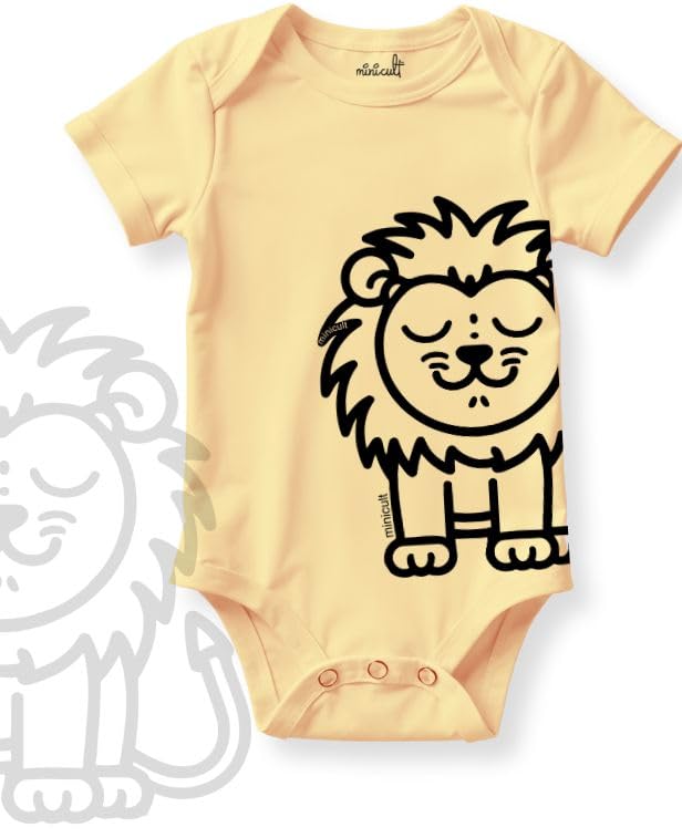 Image of minicult Set of Cotton Unisex Front Open T-Shirt with snap Buttons Pack 5 jhabla