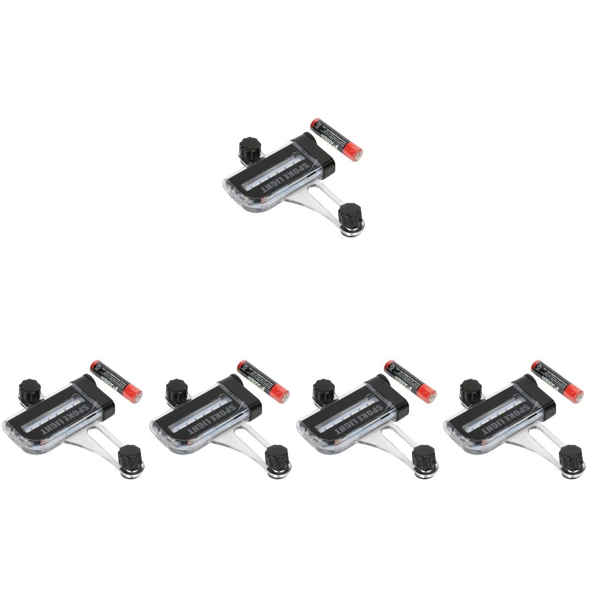 TOYANDONA Lumières Décoratives De Roues Moyeu Lumières De Roues De Vélo Lampe De Vélo Décorative Feux De Vélo à La Mode Lampes De Roue De Vélo Feux De Vélo Décoratifs Plastique