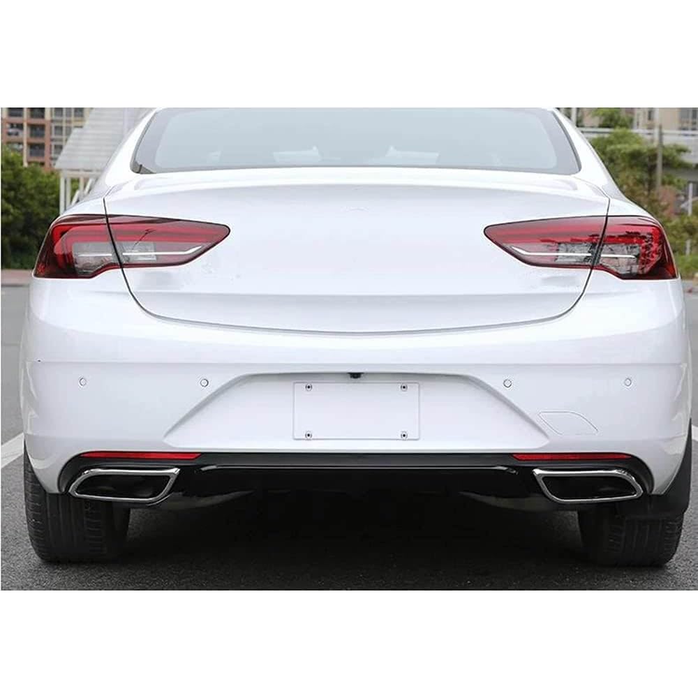 ABS tylny zderzak samochodowy dyfuzor Spoiler Splitter dla Opel Insignia 2017 2018 2019 akcesoria do modyfikacji zewnętrznych,Black