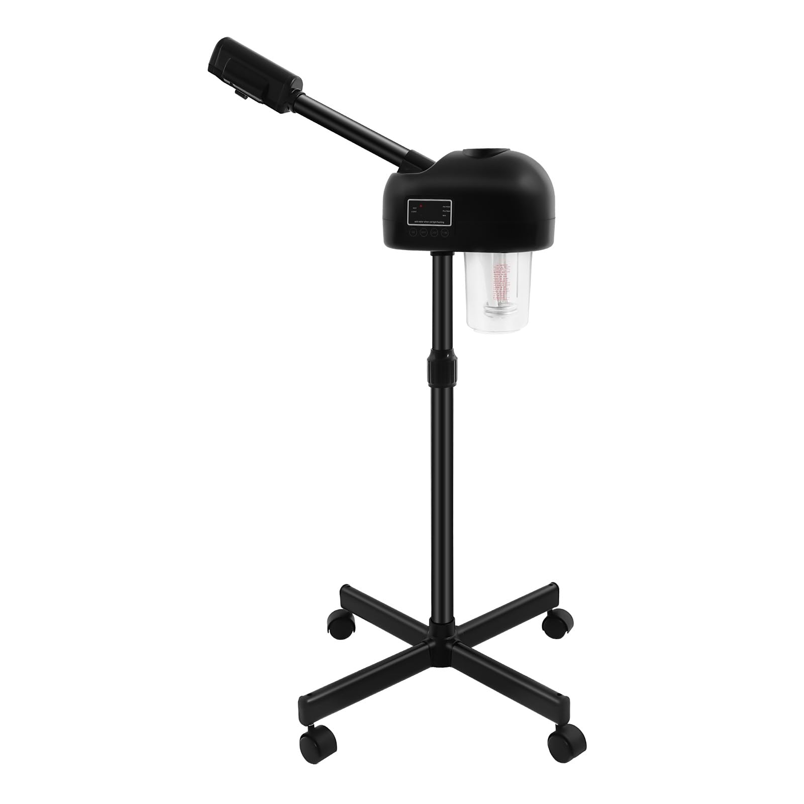 Gesichtssauna 750W, Kosmetik Dampfgerät mit Timer, Face Steamer für Salon Zuhause Kosmetikstudio, 360° Drehung, 220V