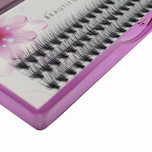 Scala 8/10/12/14/16mm 60pcs 20 Root Grafting Individual False Eyelashes Mink Natural Long Eye