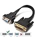 Price comparison product image YIWENTEC Active DVI-D Dual Link 24+1 Male to VGA VGA Female M/F Video with Flat Cable Adapter Converter (black)