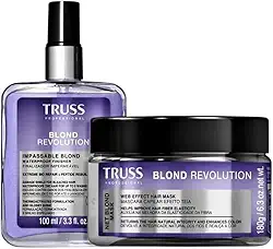 Blond Revolution Truss kit com Máscara 180g + Finalizador 100ml para Loiras