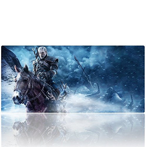 Beyme PUBG Alfombrillas de Ratón Gaming, XLL ( 900x400mm )Alfombrilla de ratón de juego Resistente al Agua Mouse Pad con Base de Goma Antideslizante para PLAYERUNKNOWNS BATTLEGROUNDS (90x40 Wushi008)