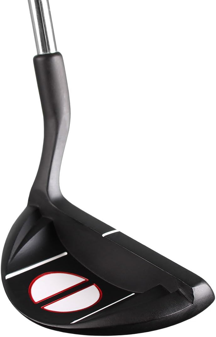 Orlimar Golf Escape Mallet Chipper, Right Handed for Men and Women, Black, Red or White