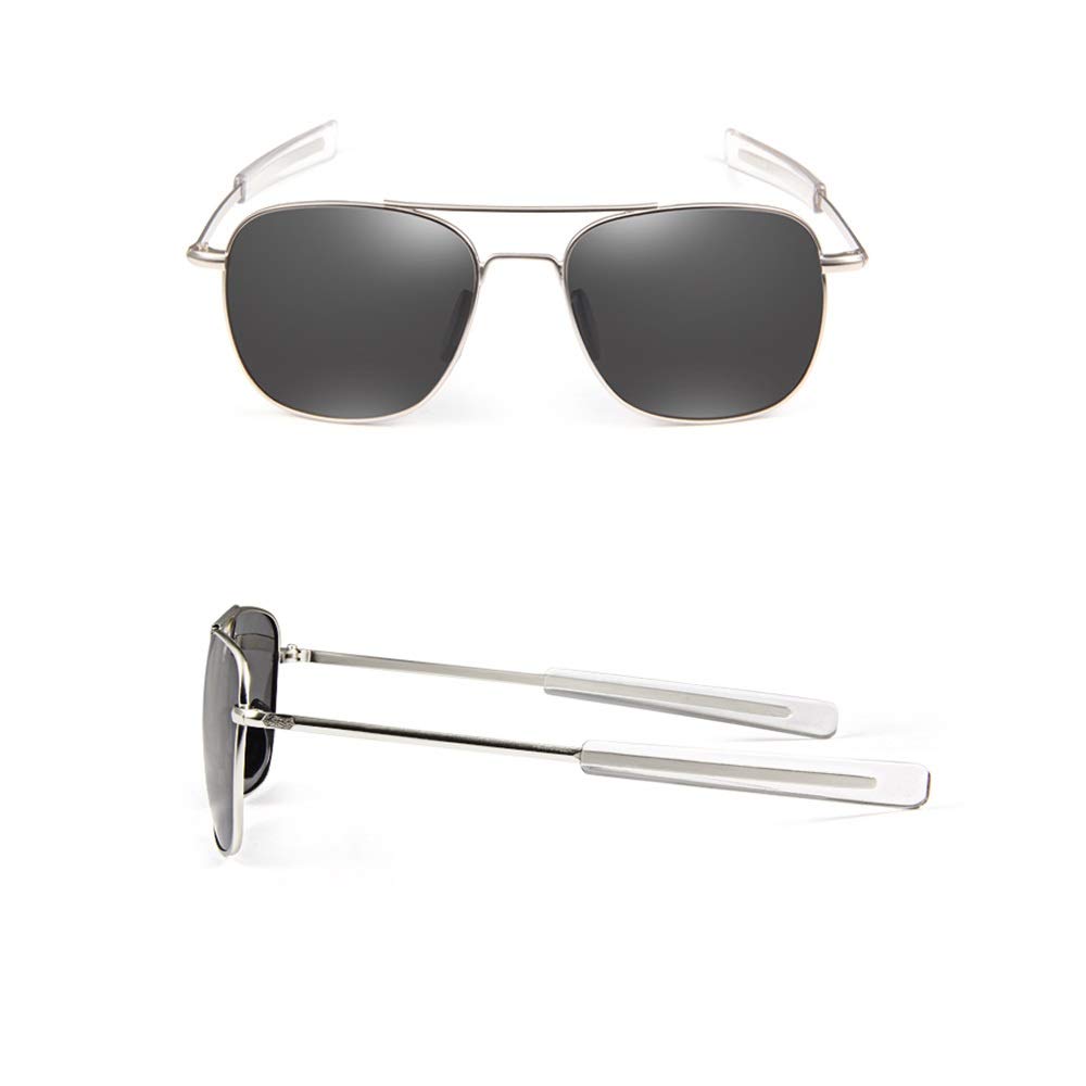 Retro Polarisierte Sonnenbrille Für Männer, Pilotensonnenbrillen, Die Sonnenbrillen Fahren (Farbe : A)