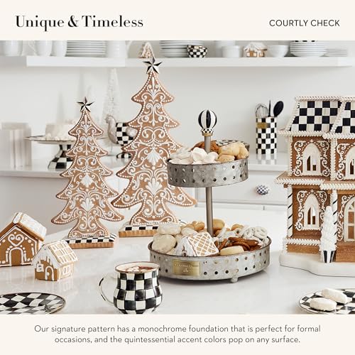 MACKENZIE-CHILDS Gingerbread Cookie Tabletop Christmas Tree, Gingerbread Christmas Decor, Large by MACKENZIE-CHILDS - Image 3