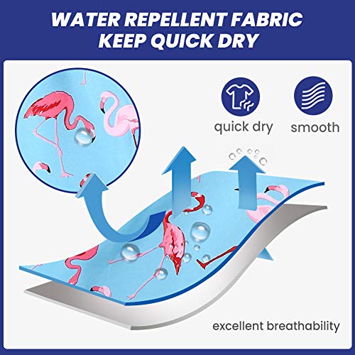 maamgic Mens Swim Trunks 5" with Mesh Lining Quick Dry Bathing Suits for Men Swim Shorts Swimwear - Image 3