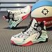 Ucilxi Warm Plush Fashion Anti-Skid wear-Resistant Sports Basketball Shoes White