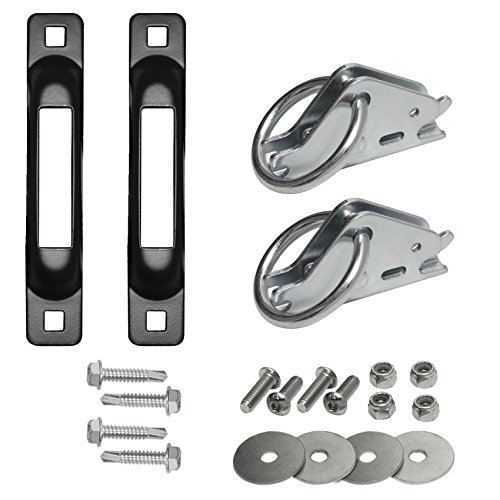 Snaplocs Tie-Down Anchor Kit For Connection Of Hook Straps To Trucks & Trailers #TOP15