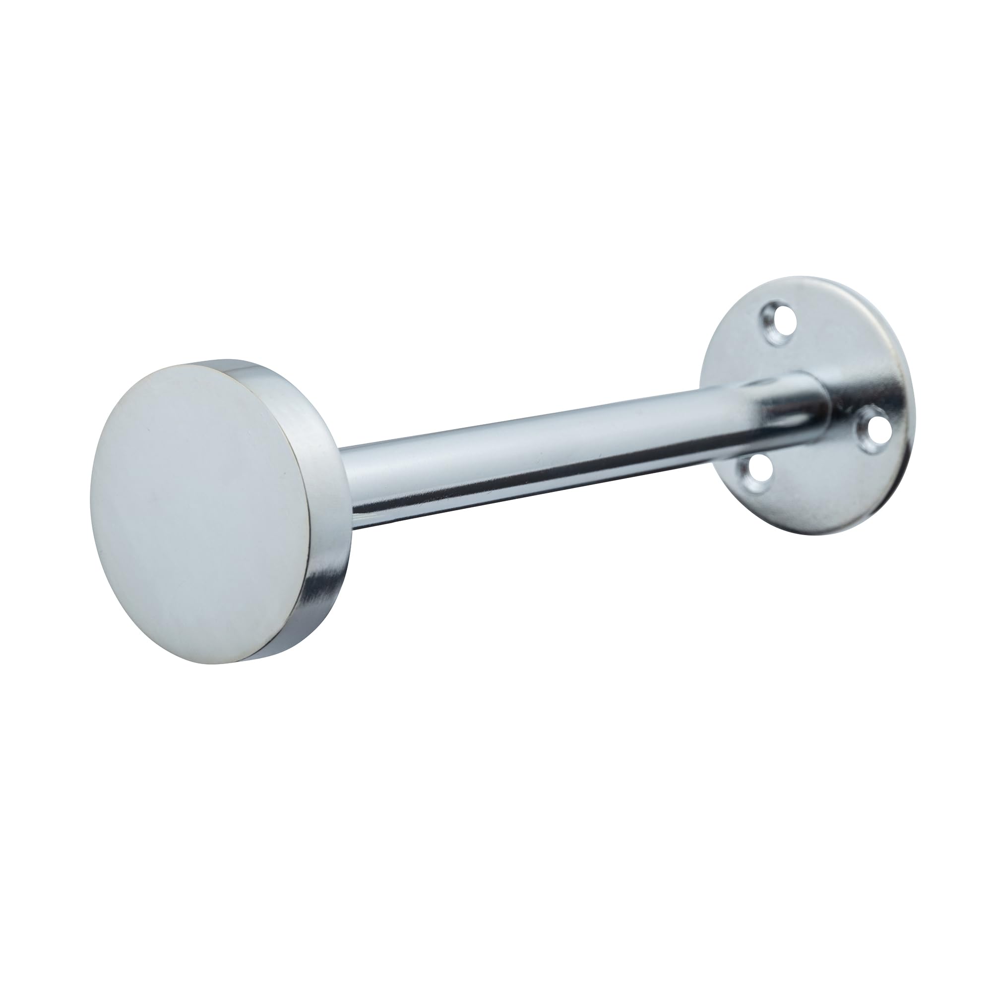 A.Unique Home Pair of Stud End Holdbacks with Fittings, In a Variety of Colours. (Nickel, Holdbacks)