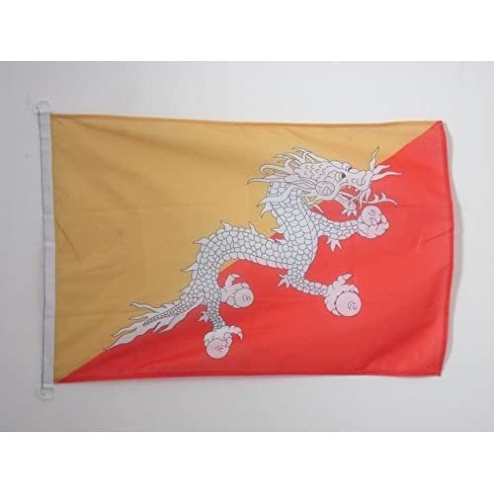 AZ FLAG Bandera Nautica de España Sin Armas 45x30 cm - Pabellón de Conveniencia Española Sin Escudo 30 x 45 Cm, Bandera de Barco con anillas — view 10