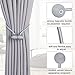 IHClink Window Curtain Tiebacks Clips VS Strong Magnetic Tie Band Home Office Decorative Drapes Weave Holdbacks Holders European Style 1 Pair