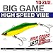 Yo-Zuri R1303-CIW High Speed Vibe, Color, Chrome Sardine, 130mm 5-1/4