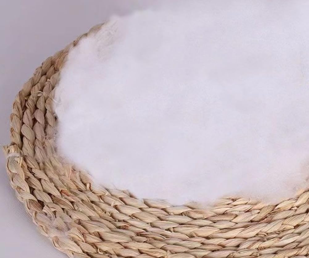 Relleno de fibra de poliéster de 1500 g para almohada y respaldo de sofá, renovar muebles, tapicería de silla, reparación de juguetes de animales dañados (3000 g)