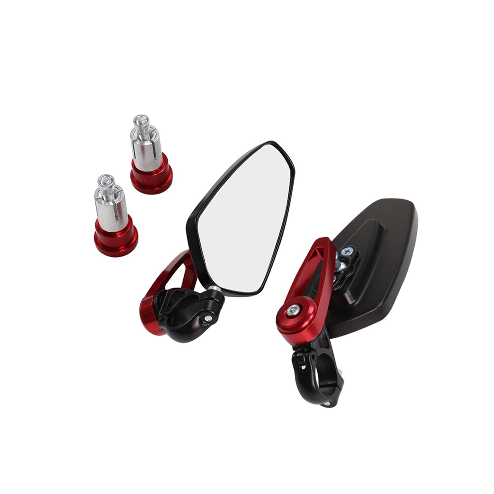 Moto Lusterko końcówkowe kierownicy Motocyklowa k Pasuje Do Honda 7/8 "22mm Lusterka Boczne Motocykla Uniwersalne Lusterka Boczne Kierownica Do Hulajnogi Akcesoria Do Lusterek