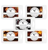 Farm Raised Candles Cool Weather Variety Assortment 5 Pack (15 Ounces). USA Hand-Made Scented Wax Melts.100% All Natural Soy Wax Made Paraffin-Free. Christmas Spice, Mistletoe Kisses, Warm Flannel