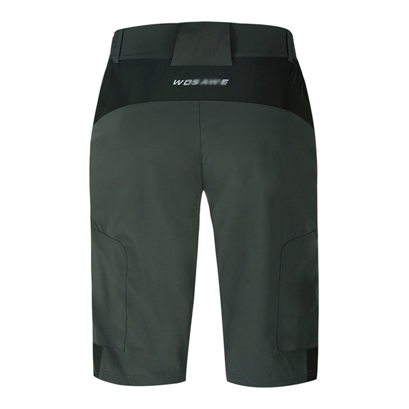 Szorty rowerowe Męskie spodenki rowerowe MTB Spodenki rowerowe Bez wyściełanych spodenek rowerowych Oddychające szybkoschnące spodenki do roweru górskiego Baggy Shorts do jazdy na świeżym powietrzu do biegania na siłownię (kolor: A, rozmiar: D (XL))