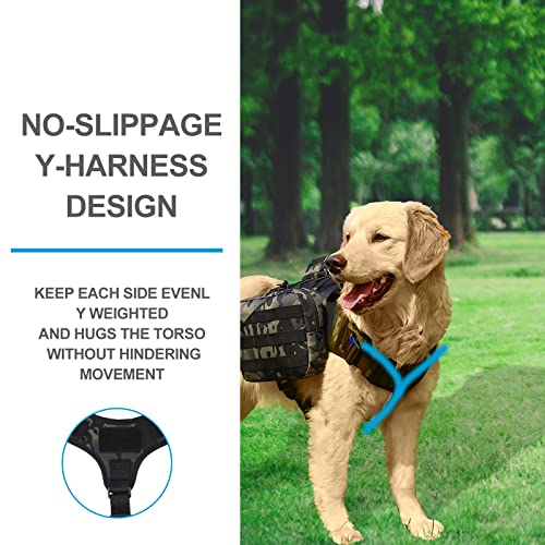 BYGD Tactical Dog Hiking Backpack