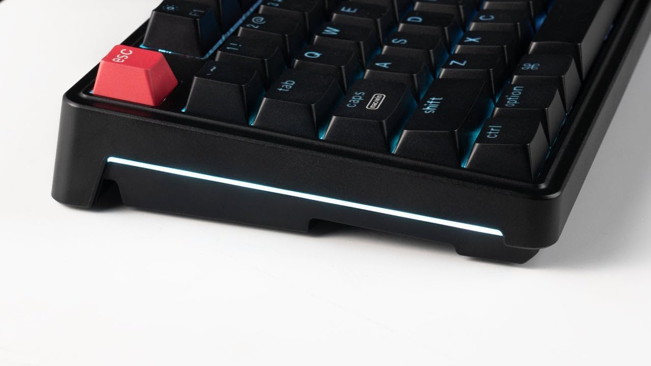 Keychron C3 Pro 8K – Tastiera Meccanica Wired 80% TKL ISO-IT con Polling Rate 8000Hz, QMK, Keycaps ABS, RGB, Hot-Swap e Switch Super Red