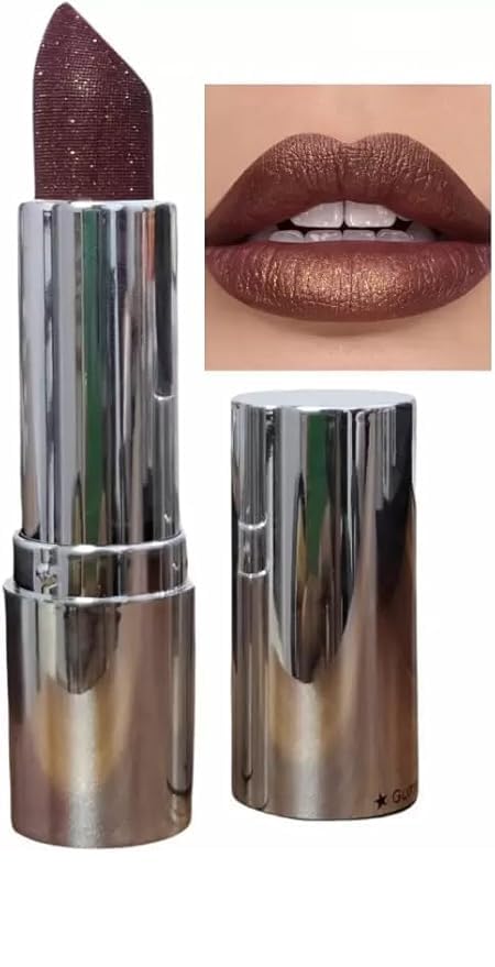 MILEGANA Shimmer Smooth Texture Long Lasting Brown Lipsticks for Women Pack of 1-image-48