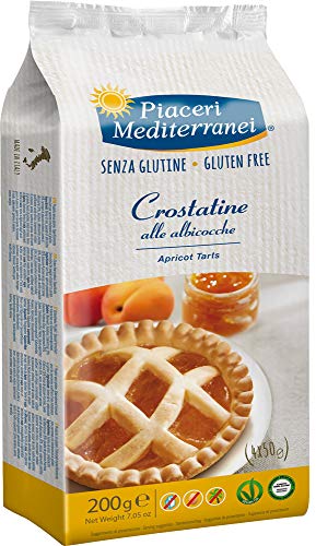 Piaceri Mediterranei Crostatine All'Albicocca Senza Glutine 4 Pezzi Da 50 g Cover