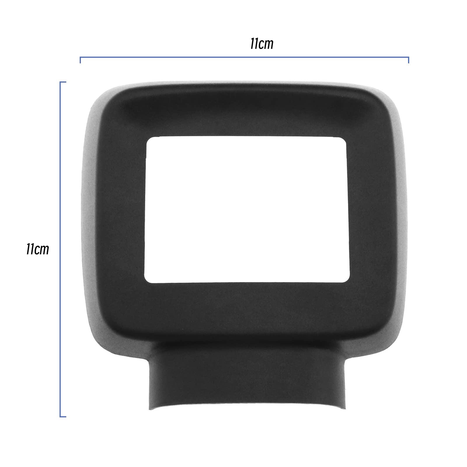 Cache de capteur de Radar de Voiture Compatible avec Golf MK7 2013-2016 5G0907225A9B9 5G0907225A Pièces de Rechange ABS Noir