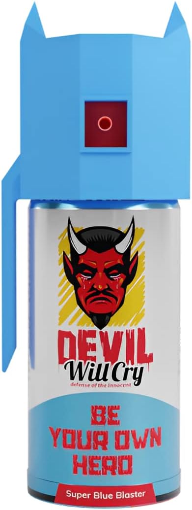 Pepper Spray Gel Base Extra-Strong for Women Safety, Men, Senior Citizen by Devil Will Cry Brand .(55ml, Pack of 1) (Pack of 5)