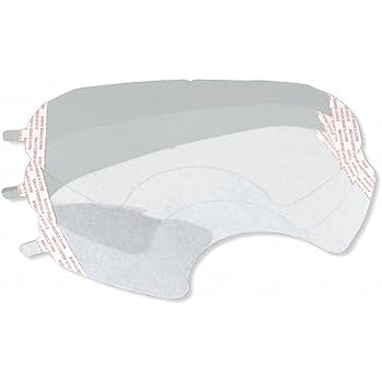 3M 6000 Series Full Facepiece Respirator Lens covers (Pack ...