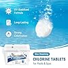1 Inch Chlorine Tablets for Pools & Spas, 5 LB – Slow Dissolving Stabilized Trichlor Tabs with 90% Available Chlorine for Hot Tubs, Above-Ground & In-Ground Pools #2