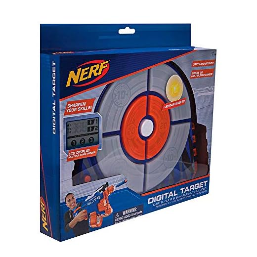 NERF NER0156 Elite Digital Target Game, Multi