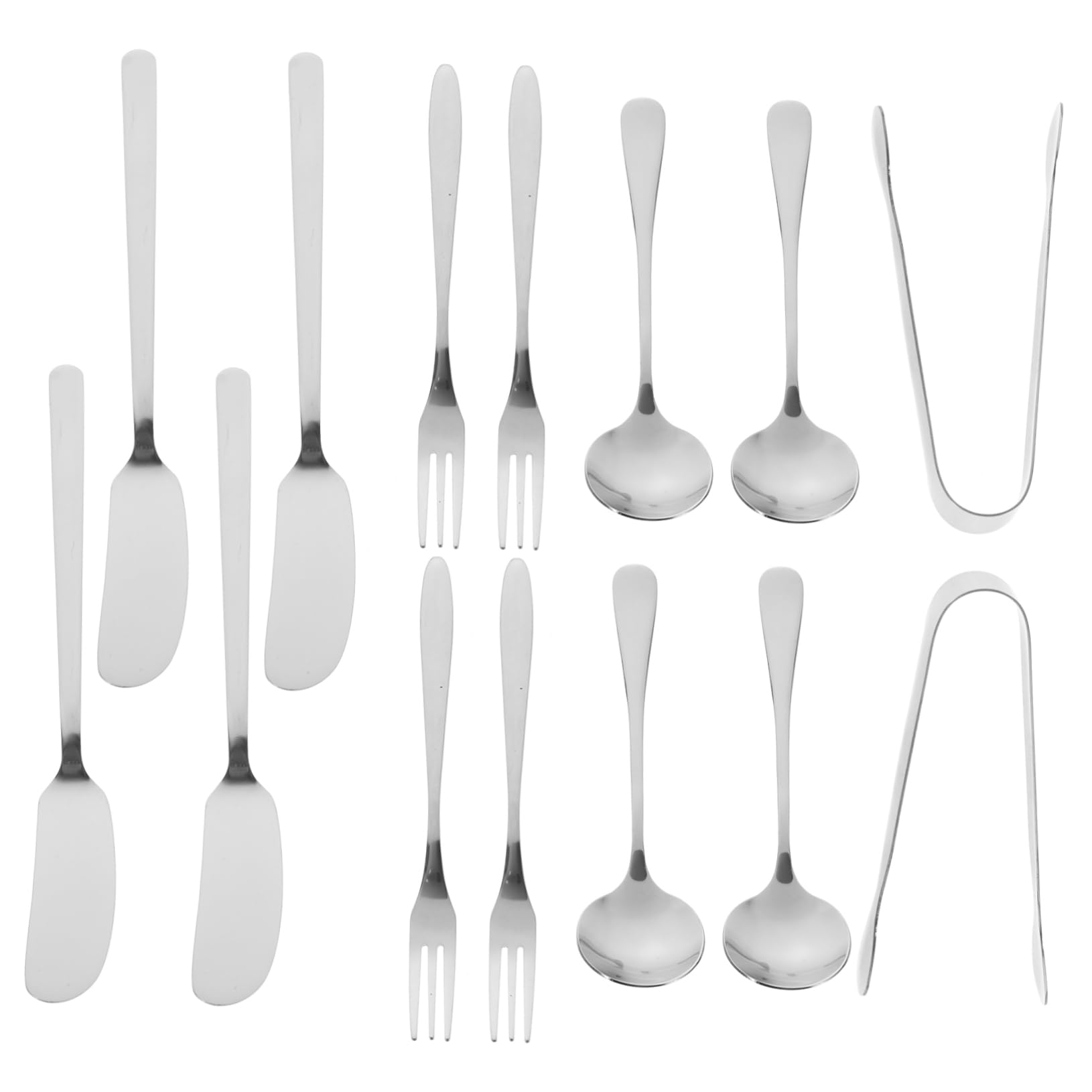 GRIRIW Cheese Knife Spreader Kit 14pc Stainless Steel Utensil Set Kitchen Cheese Serving Tools for Charcuterie Boards Entertaining