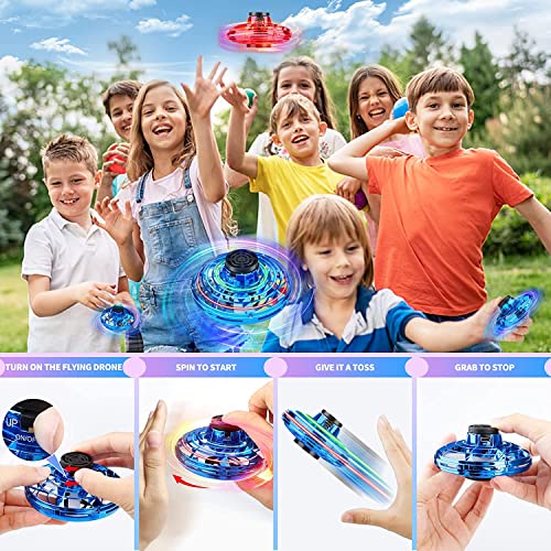 Honbqycc USFLYUFOBLUE Flying Spinner Mini Ufo Drone thumb #1