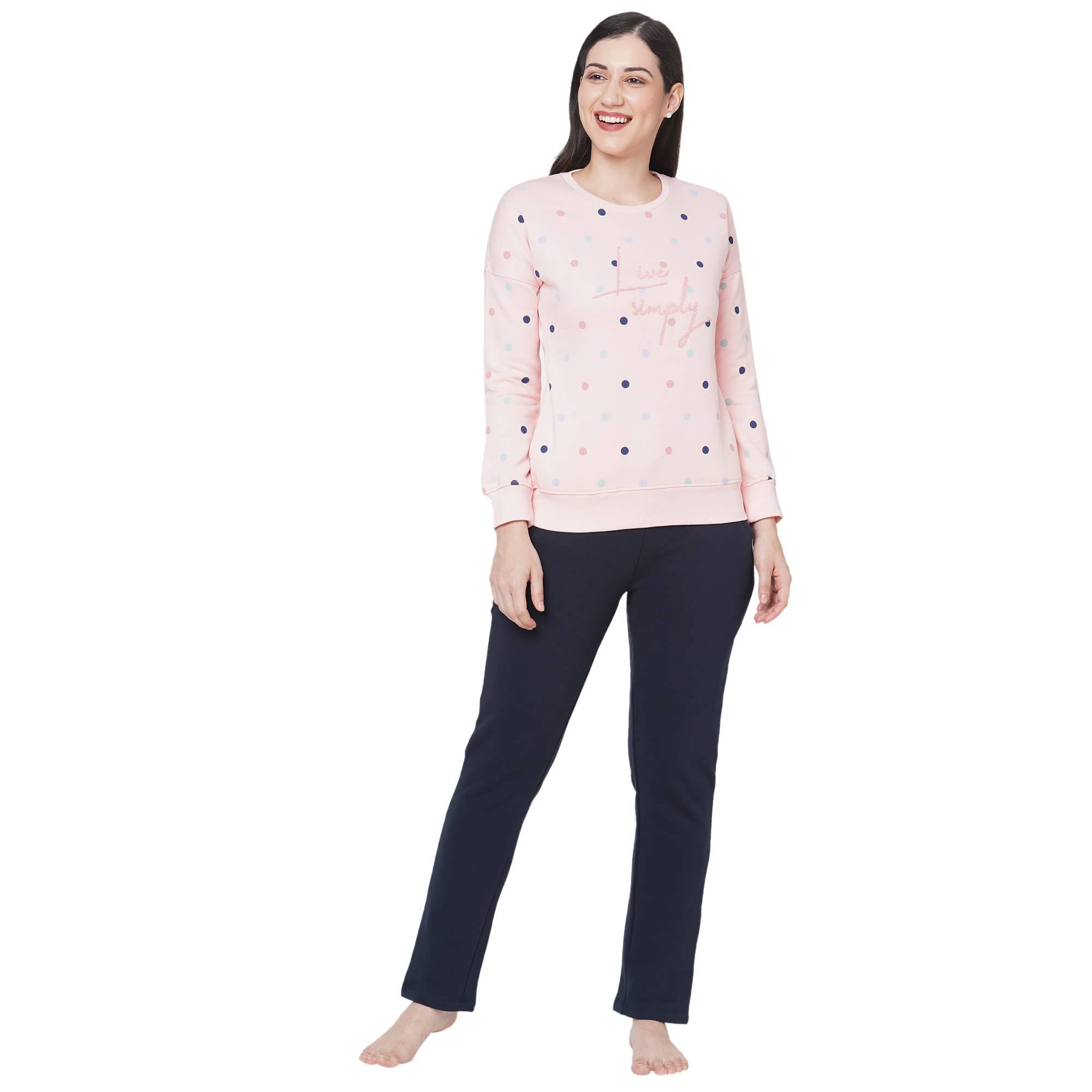 sweet dreams Women Polka Track Suit-picture-35