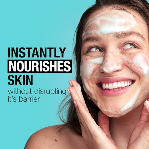 Kenvue Neutrogena Ultra Gentle Cream-to-Foam Daily Facial Cleanser, Transforms from a Creamy Cleanser to a Foaming Face Wash, Gently Cleanses Sensitive Skin, Fragrance-Free, Hypoallergenic, 8.5 oz