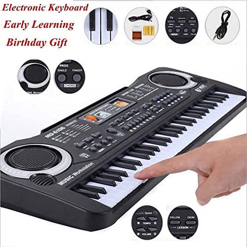 61 Keys Numérique Clavier électronique Electronic Piano Kids Cadeau Musical Instrument Musical Clavier Professional (Couleur: A) guanjun1975 - Les Beatles, Paul McCartney, John Lennon, RIngo Starr, George Harrison 61 Keys Numérique Clavier électronique Electronic Piano Kids Cadeau Musical Instrument Musical Clavier Professional (Couleur: A) guanjun1975 – Image 3