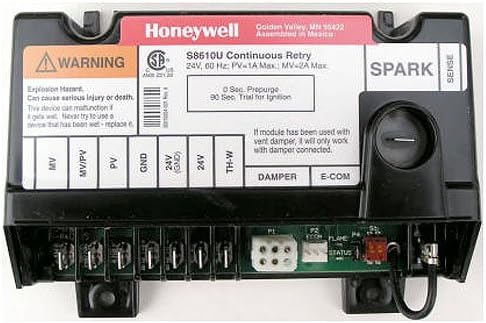 Replacement for Honeywell Furnace Integrated Pilot Module Ignition Control Circuit Board S8600H3010