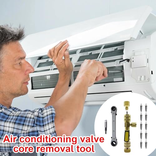 Outil de valve AC pour réparer les fuites de climatisation sans bloquer - 4