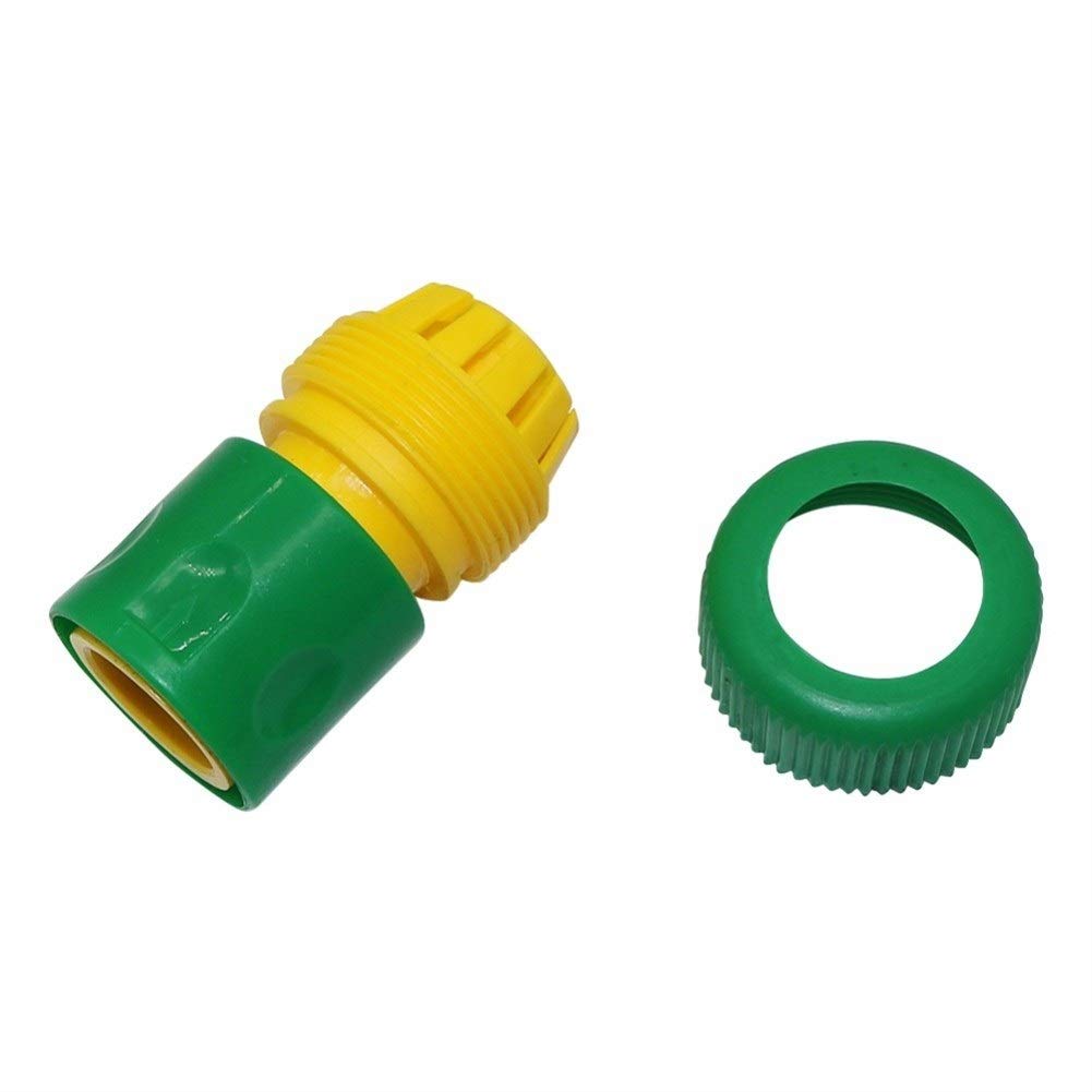 Raccords de plomberie, tuyau en PVC 2 pièces connecteurs rapides de tuyau d'eau de jardin connecteurs rapides d'étanchéité d'extrémité de tuyau raccords de tuyau connectés outils d'irrigation d'arrosa