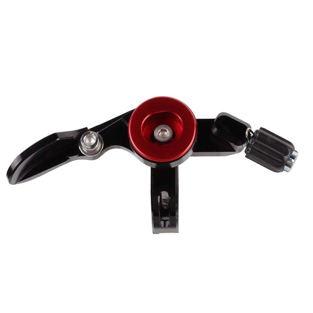 Jadeshay Palanca de Bloqueo Remoto,Bicicleta Altura Ajustable Palanca Tija de Sillín con Bicicleta Tija del Sillín Cable del Accesorio de Reparación MTB