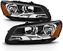 ACANII - For [Halogen Model] 2012 2013 2014 2015 Volkswagen Passat Headlights Headlamps Replacement Driver & Passenger