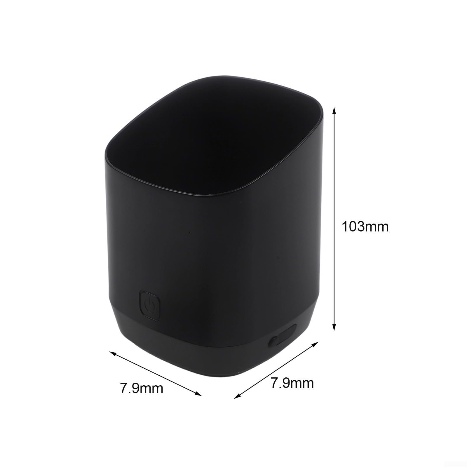 Taza dosificadora de café digital y para escala 500g Capacidad 0.1g Recargable Portátil para Escala con Pantalla LED Hogar para Barista Brewing