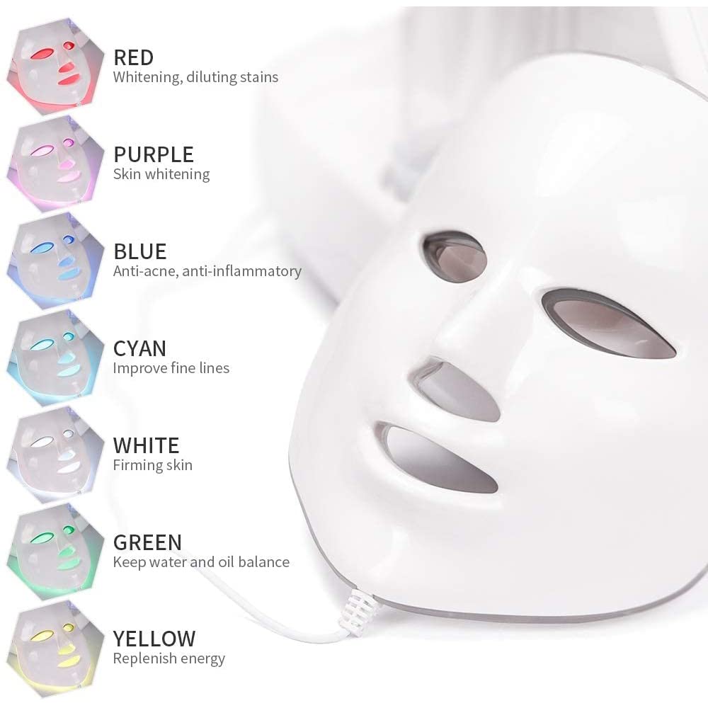 OUENGK Hydrogen Oxygen Facial Beauty Machine, 7 in 1 Professional