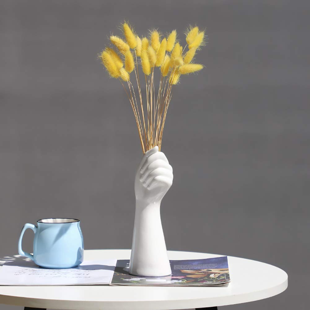 Support pour plantes à air céramique blanche déco table salon et conteneur pot