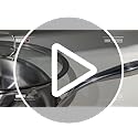 10 Inch Pure Titanium Frying Pan with Glass Lid - Coating-Free & PFOA-Free | 2.5mm Thick Titanium Body | Naturally Easy-Release Surface | Induction/Gas/Oven Safe to 500°F