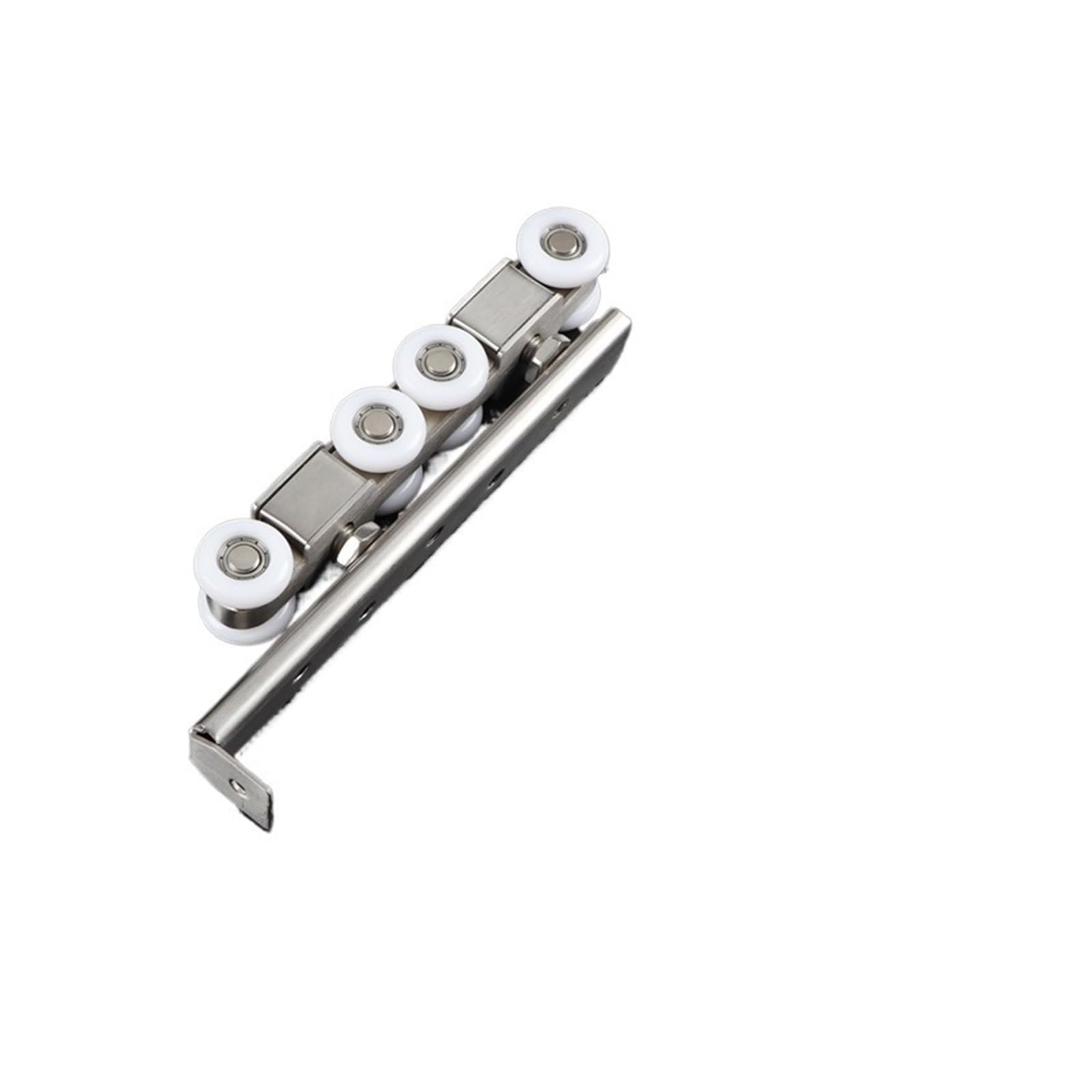 Sliding Door Pulley Silent Stainless Steel Kitchen Bathroom Wooden Door Track Hardware Accessories Sliding Door Hanging Wheel catholic