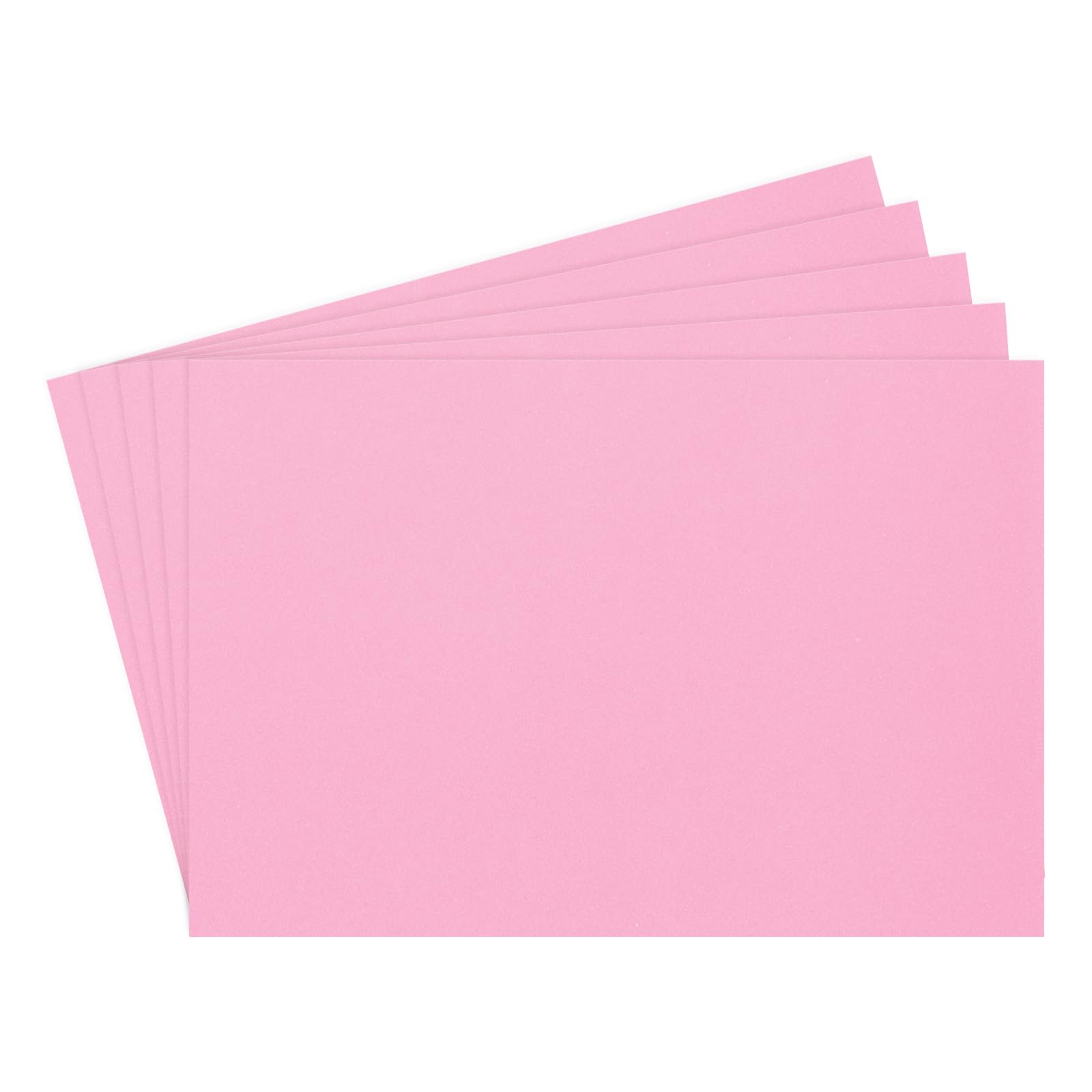 Rebower 5Pcs Foam Sheets Crafts Foam Arts Paper 8 x 6 x 5/64 Inch [for Crafts Project, Scrapbooking, DIY, Party Handicraft, Costumes]-20cm x 15cm x 2mm / Pink