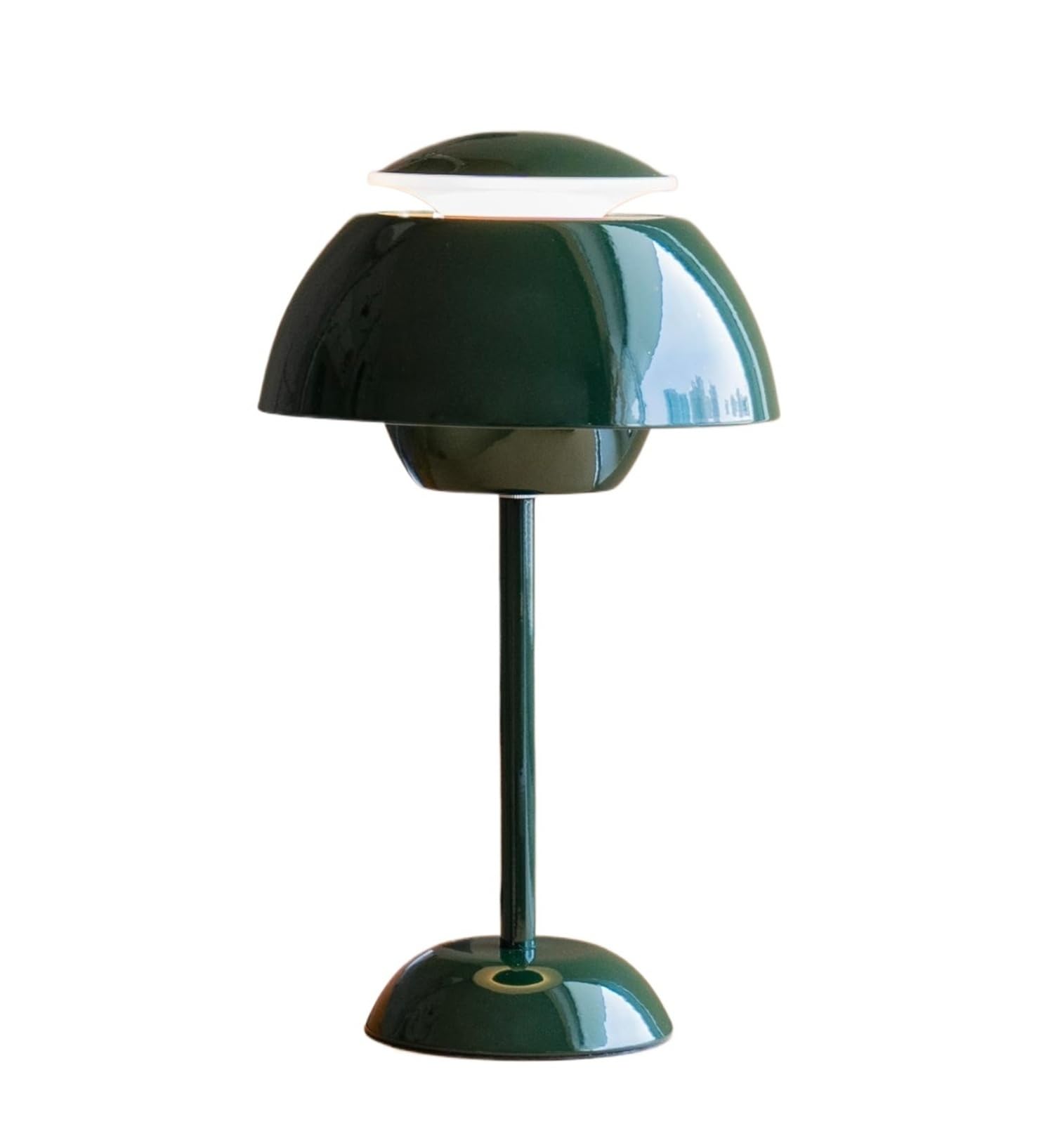 LYVQZPWLR LED Touch Bedside Table Lamp, Cordless Flowerpot Lamp 5000mAh Rechargeable Dimmable Touch Multicolor Indoor Outdoor(Grün)