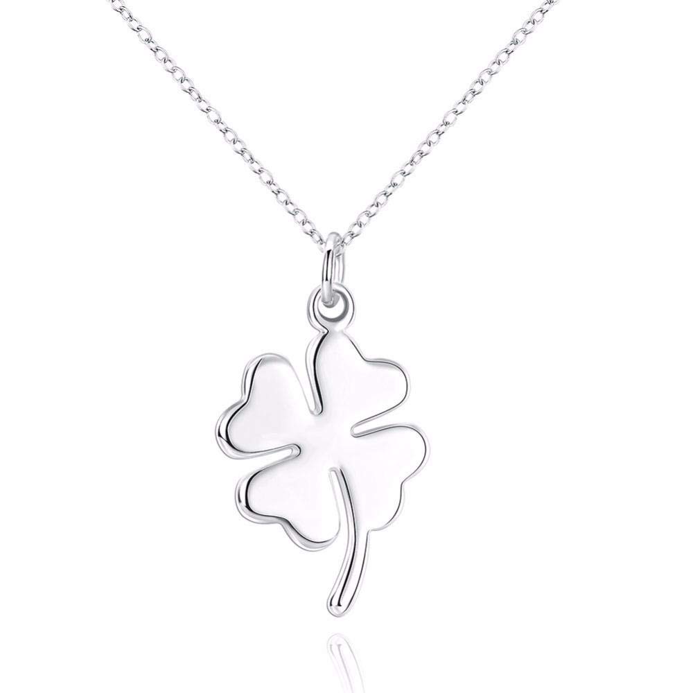 BAOJIANNecklace Authentic 925 Sterling Charm Necklace Ladies Silver Lucky